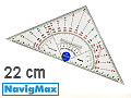 Kurs-Zirkeldreieck (22 cm), NavigMax 9800 C