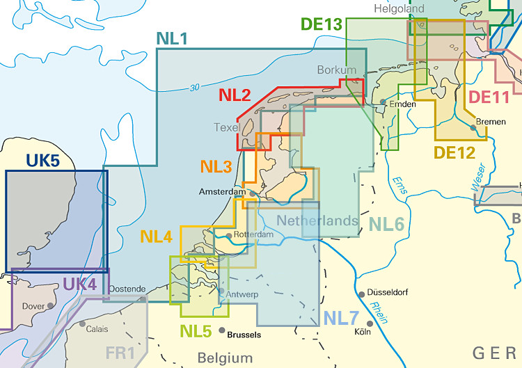 NV NL 3, Niederlande - Ijsselmeer und Randmeere (Papier + digitale