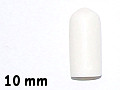Endkappe außen 10 mm, weiß (5 Stück)
