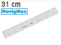 Anlegelineal 'Seemeile' flach, NavigMax Anlegelineal 'Seemeile' flach, NavigMax