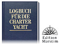 Logbuch für die Charteryacht - vierseitig, für 40 Seetage