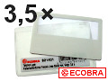 Visitenkarten-Lupe 821401 (75 mm × 24 mm), Ecobra