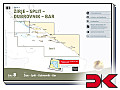 DK Satz 8, Mittelmeer - Adria 2, Kroatien, Žirje bis Bar (Sportbootkarten)