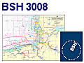 BSH 3008, Deutschland - Nordsee, Deutsche Nordseeküste (Planungskarte)
