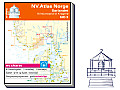 NV NO 3, Norwegen - Sørlandet Ost (Papier + digitale Karten)