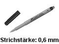 Zubehör: Overheadstift (schwarz), Faber-Castell